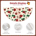 thumbnail image 3 of Haiem Rose Flowers Pattern Christmas Tree Skirt Merry Christmas Party Christmas Tree Decoration,New Year Decorations-36", 3 of 6