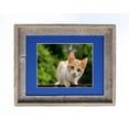 thumbnail image 4 of BarnwoodUSA 11x14 Inch Signature Picture Frame for 8x10 Inch Photos - 100% Reclaimed Wood, Bottle Blue Mat, 4 of 8