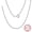 SC53-14K-22, variant on Rinntin 925 Sterling Silver Italian Handmade 1.2mm Chopin Chain Necklace for Women Fashion Simple Basic Neck Chain Jewelry SC53