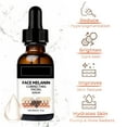 thumbnail image 4 of Melanin Repair Serum, Brightening, Repairing, and Soothing Facial Serum, Moisturizing and Smoothing Fine Lines 30ml, 4 of 5