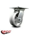 thumbnail image 2 of 5 Inch Heavy Duty V Groove Semi Steel Swivel Caster with Roller Bearing SCC, 2 of 2