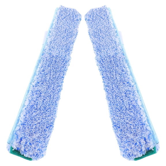LOLIPPYY 2-Pack Microfiber Window Cleaning Refill Sleeves for Scrubber, Reusable and Easy to Install