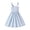 A-Blue88, variant on Bobifish Big Girls Cami Dresses Square Neck Spaghetti Strap Bow Tie A-Line Flare Cami Dresses Solid Color Wear Princess Dresses