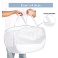 thumbnail image 7 of Kiibsot Strong Mesh Pop Up Laundry Basket, Collapsible Laundry Hamper with Side Pocket, Foldable Clothes Hamper with Durable Reinforced Handles for Laundry, Bathroom, Kids Room, Dorm or Travel, 7 of 7