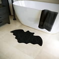 thumbnail image 2 of Tapete de Baño de Halloween con Diseño de Murciélagos., 2 of 3