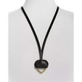thumbnail image 5 of Saint Laurent Black Patent Leather Heart Keyring Necklace, 5 of 5