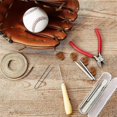 thumbnail image 5 of 16 Pcs Glove Relacing Kit Needle Leather Cutter Scratch Awl Tool for Baseball Softball Mitt Repair Set 2, 5 of 5