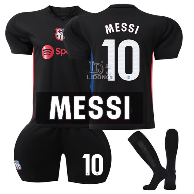 Barcelona 2024-2025 Messi #10 Football Jersey for Kids & Adults