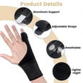 thumbnail image 3 of Trigger Finger Splint, Pinky Finger Splints For Finger Pain Relief And Broken Fingers, Little Finger Brace Support-CYHY, 3 of 5
