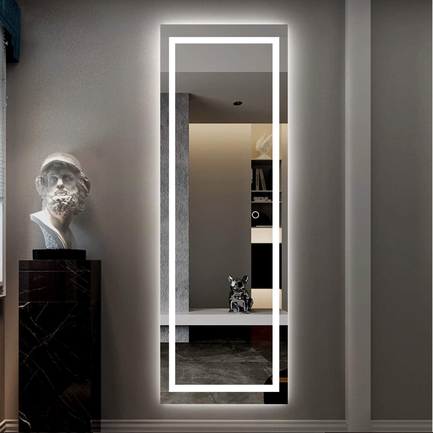NeuType LED Mirror Full Length Mirror for Bathroom Bedroom 65