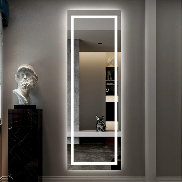 Led Mirror Vanity Full Length, Full Size Vanity Mirror With Lights