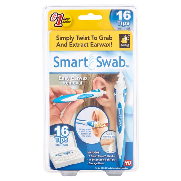 As Seen on TV Ear Swab, Easy & Safe Earwax Removal