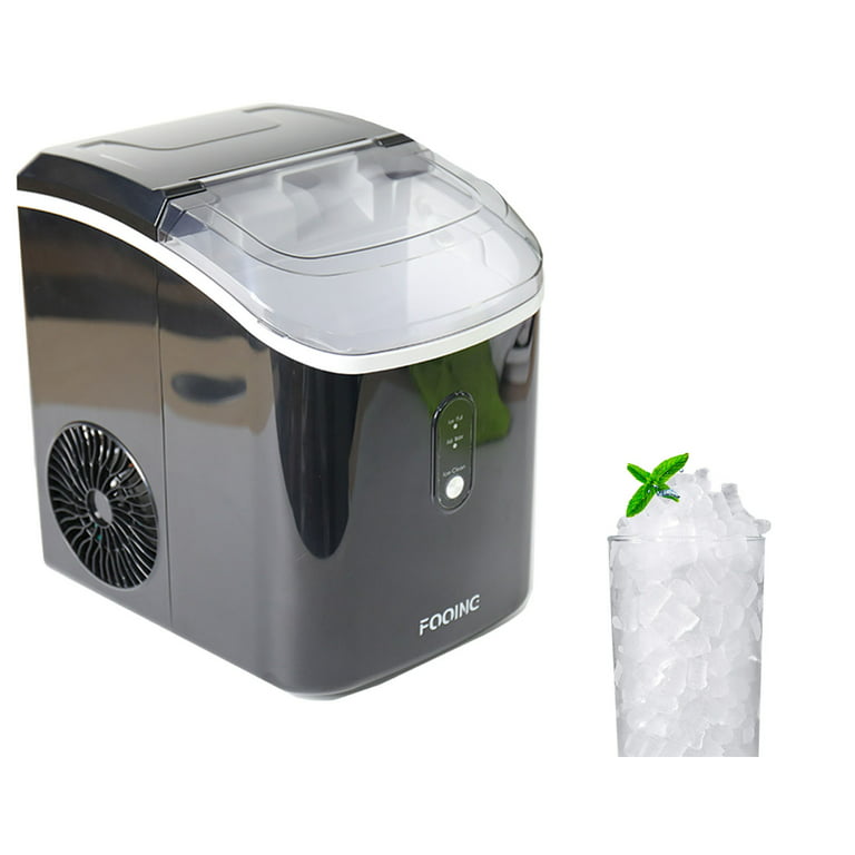 Nugget Ice Maker Countertop, 30Lbs Pebble Ice per Day, Self-Cleaning P –  Fohere