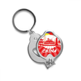 thumbnail image 1 of Red Outline Landmark China Fan Nail Clippers Sharp Fingernail Stainless Steel Cutter, 1 of 3