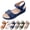Blue, variant on Women's Hook-and-Loop Wedge Casual Sandals Open-Toe Soft Sole Non-slip Summer Comfort Footwear Green 36
