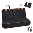 thumbnail image 1 of Funda de asiento de coche para perros FURRYFECTION 4 en 1, impermeable, negra, 1 of 7
