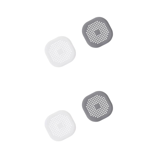 Toystoory 2 Pieces Shower Drain Covers Tube Accessories Bathtub Strainer with Suction Catcher Bathroom Stoppers Hair Plug Filter Cup 14x14cm 2piezas Toystoory CBP584071