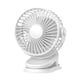 thumbnail image 1 of Ventilador 3 en 1 con clip Ventilador de sobremesa ajustable en 360º Batería recargable de 4000 mA Abody Blanco, 1 of 7