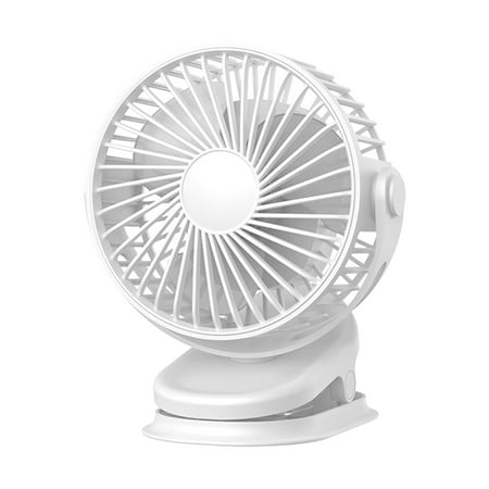 

Mewmewcat 3 In 1 Clip on Fan Hanging Fan Desk Fan Adjustable 4000mAh Rechargeable Battery Fan 3 Speeds Multifunction Portable Cooling Fan for Home Bedroom Office