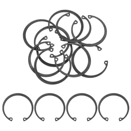 10 Pack 1-1/2" Internal Retaining Ring Circlip, Internal Circlip Snap Rings