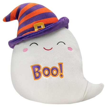 Squishmallows Official Plush 8 inch Felize the White Ghost - Child's Ultra Soft Stuffed Plush Toy