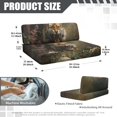 thumbnail image 7 of FOR U DESIGNS Tiger Flower Print 2 Pcs RV Dinette Cushion Covers Non-Slip Sofa Furniture Protector Comfortable 2 Seat Sofa Chair Cover Slipover for Travel Trailer Couch, 7 of 7