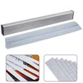 thumbnail image 3 of Guitar Neck Fret Beam Leveling Bar Luthier Tools with 6Pcs Sandpaper Aluminum, 3 of 5