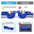 thumbnail image 6 of 480Pcs Tee Wire Connector Kit, Electrical Connector Kit with Nylon Full Insulation for Automotive Marine, 6 of 7