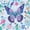 Butterfly-Purple, variant on BYGFHLYW DIY 5D Diamond Art Painting Kits for Adults, Watercolor Hummingbird Floral Art Diamond Craft, Botanical Home Wall Decor 12x16 Inch