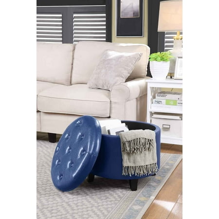 Convenience Concepts Designs4Comfort Round Ottoman
