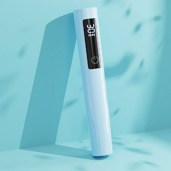 Outoloxit Handheld Nail Lamp with Digital Display, Rechargeable Portable Nail Dryer for Gel Polish, 30S/60S Timer, Easy Use for At-Home Manicure