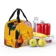 thumbnail image 4 of Pofeuu The Chicken Family Print Lunch Bag Lunch Box Large Capacity Insulated Lunch Bag for Adult, Leakproof Reusable Lunch Tote Bags for Work, 4 of 5