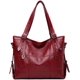 thumbnail image 1 of LHSHID Tote Bag for Women Top Handle Handbag Large Capacity Shoulder Bag Leather Crossbody Bag Retro Purse Satchel, 1 of 7