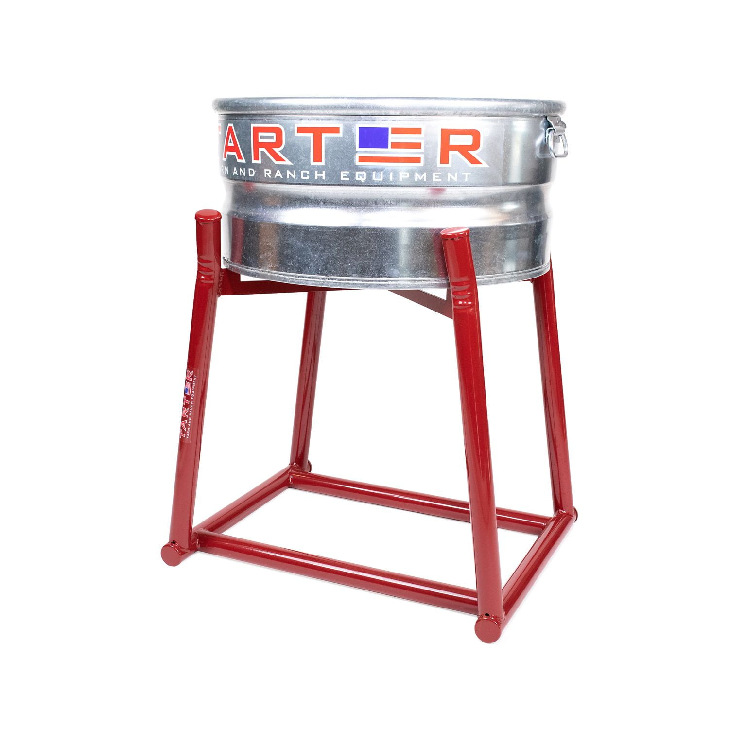 Tarter Round Water Tank Stand, Red,