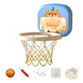 thumbnail image 1 of Childrens Indoor Basketball Hoop Toy Set, Adjustable Height Backboard & Net System for Kids & Toddlers, Parent-Child Shooting Ball Game, Easy Install Plastic, Ages 2-8, 1 of 8