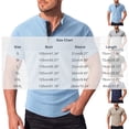 DeHolifer Men's T-Shirts Casual Short Sleeve Knit Button Crewneck ...
