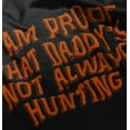 thumbnail image 5 of Proof Daddy is Not Always Hunting Toddler Boy Girl T Shirt Infant Toddler Brisco Brands 3T, 5 of 6