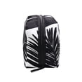 thumbnail image 4 of 6.5x2.5x4 In Printed Makeup Bag Organizer with 5 Compartments Travel Toiletry Pouch Bag Black Palm Leaf, 4 of 6