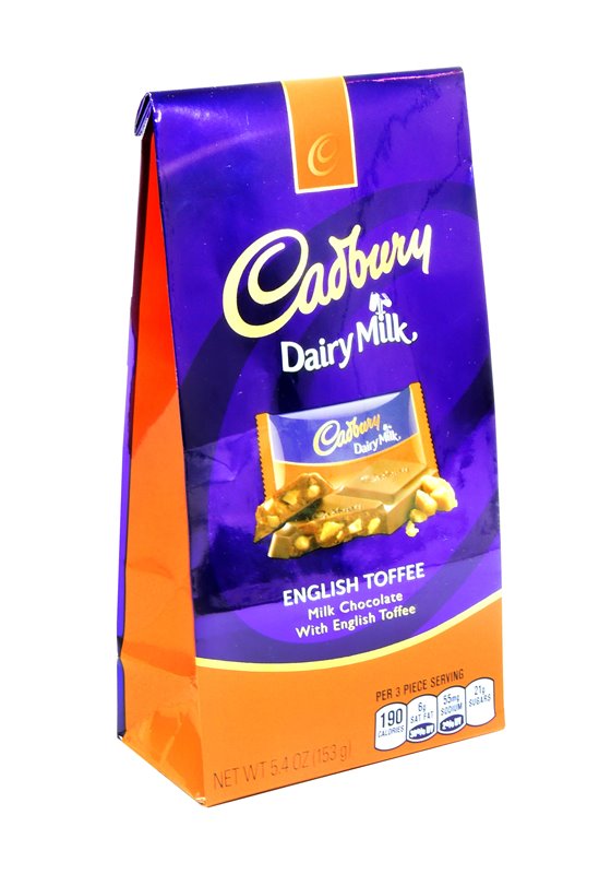 Cadbury Dairy Milk Chocolate English Toffee, 5.4 Ounce by