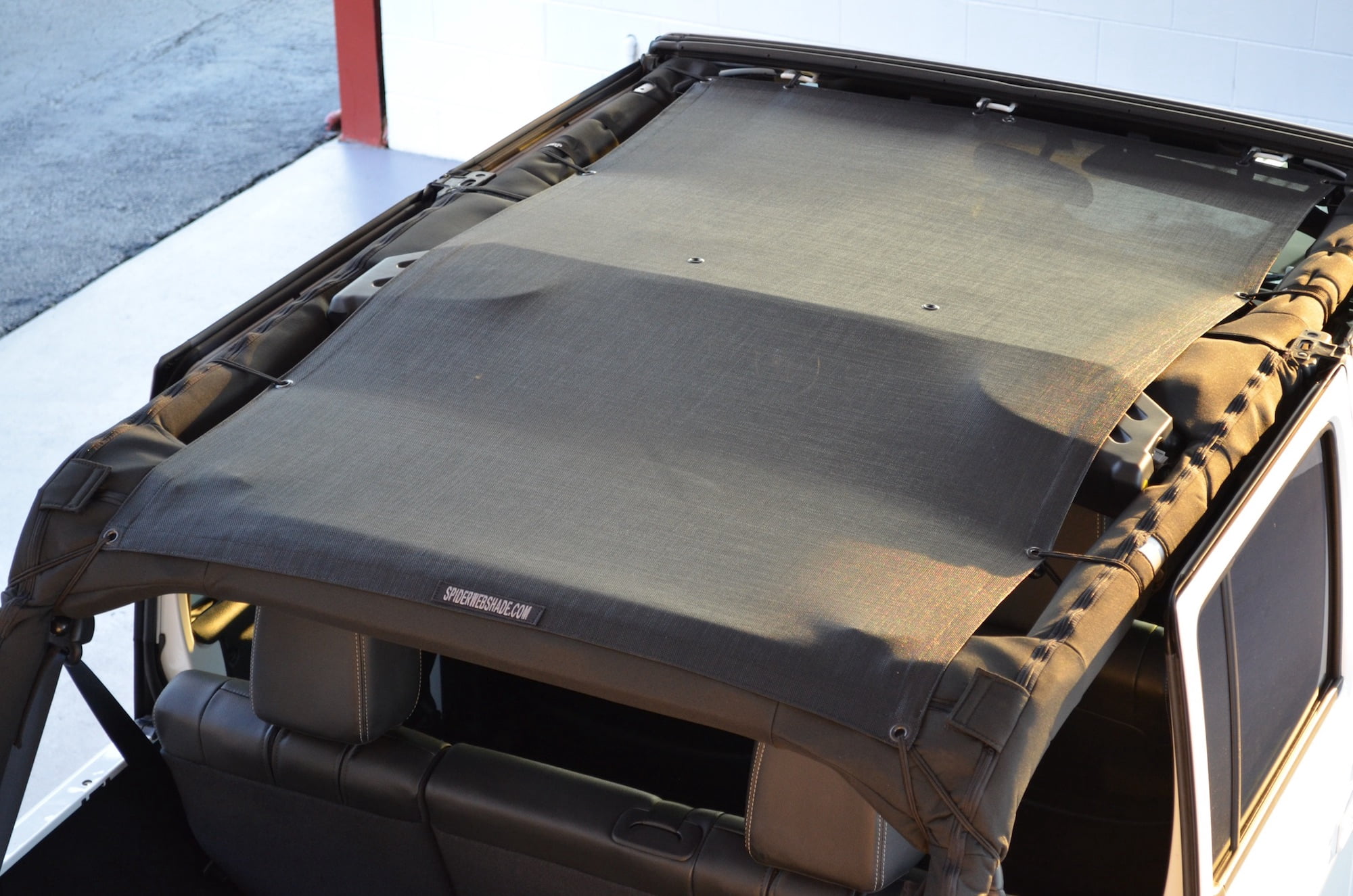 Jeep Wrangler JKU 4-Door (2007-2017) SPIDERWEBSHADE Shade Top