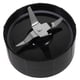 thumbnail image 3 of Repuesto de licuadora MB de 250 W con 4 cuchillas y base inferior, color negro, 3 of 6