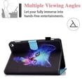thumbnail image 5 of All-New Fire HD 10 Plus Case 2021, Cover for Fire HD 10.1" 11th Gen 2021, Allytech Auto Sleep Wake PU Leather Anti-Scratch Card Holder/Pen Slot Case for Kindle Fire HD 10.1" 2021, Mystery Cat, 5 of 7