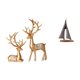 thumbnail image 1 of Escultura de ciervo, estatua de , escultura de resina, adorno de animal, figura de mesa, diseño único, adecuada para dormitorio, sala de estar,, 1 of 8