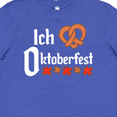 thumbnail image 4 of Inktastic Ich Liebe - I Love Oktoberfest pretzel heart Youth T-Shirt, 4 of 5