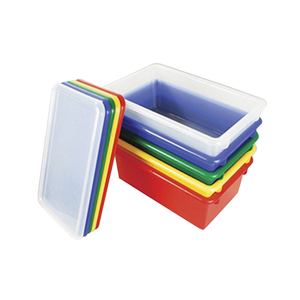 Offex Stack & Store Tub with Lid 12 Piece Assorted