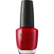 OPI Nail Lacquer, Big Apple Red, Nail Polish, 0.5 fl oz