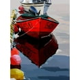 thumbnail image 2 of Kalina, Emily 19x24 White Modern Wood Framed Museum Art Print Titled - Bold Boats VII, 2 of 4