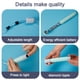 thumbnail image 4 of Cuerda de saltar luminosa, cuerda de saltar con luz fría y luz LED, ideal para hacer ejercicio, ideal para niños, niñas, niños, estudiantes, adultos, deportes de salto en interiores y exteriores y, 4 of 5