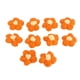 thumbnail image 2 of 40 Uds. Flores artificiales de lana tejidas, alta simulación, reutilizables, linda flor de naranja Artificial para decoración de boda, graduación en casa, 2 of 8