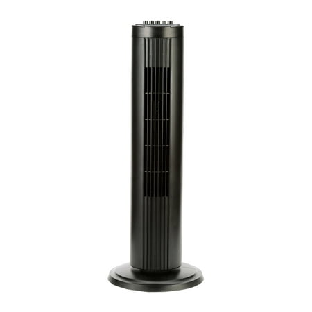Mainstays 27" Oscillating Tower 3-Speed Fan, Model #FZ10-10NB, Black